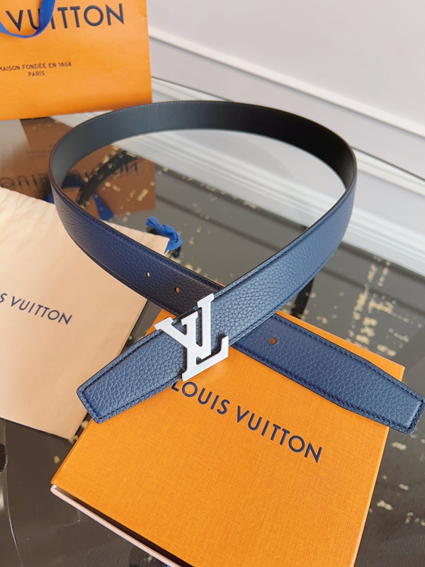 ルイヴィトンベルト角部分ディテール